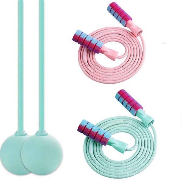 2pcs/set fitness cordless jump cord adjustable skipping rope for men women kids 
2pcs/set fitness cordless jump cord adjustable skipping rope for men women kids