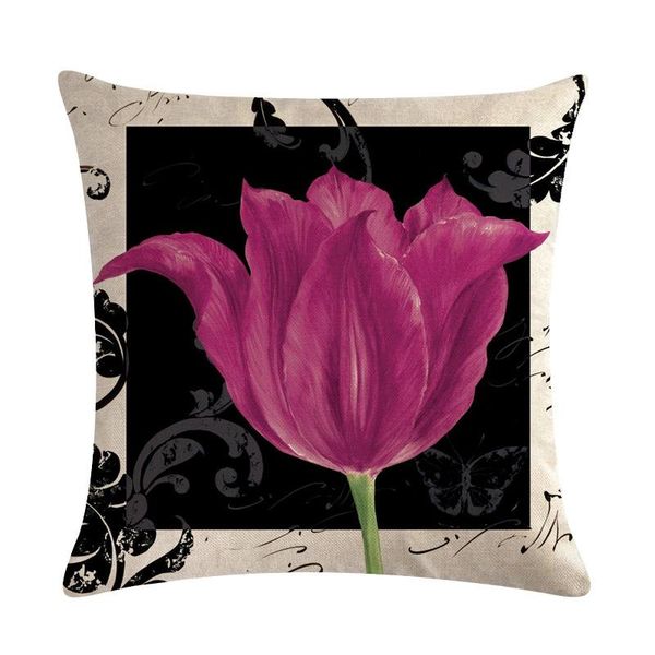 cushion/decorative pillow vintage cushion cover floral prints pattern home decor tulip linen car sofa throw case 45*45cm
cushion/decorative pillow vintage cushion cover floral prints pattern home decor tulip linen car sofa throw case 45*45cm