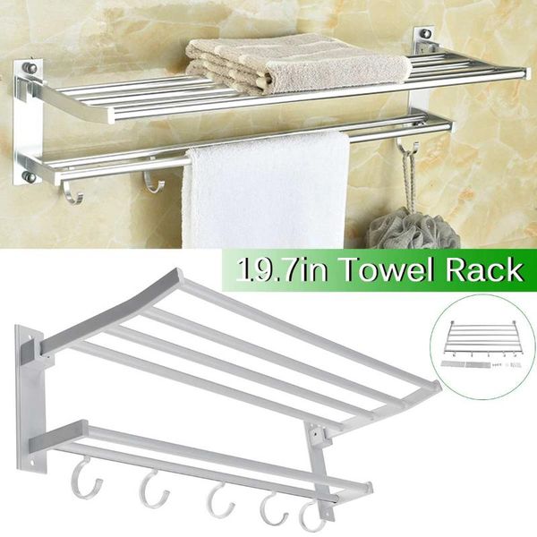 towel racks holder bathroom accessories folding hook storage shower rack aluminum organizer hanger wall-mounted for toilet restroom
towel racks holder bathroom accessories folding hook storage shower rack aluminum organizer hanger wall-mounted for toilet restroom