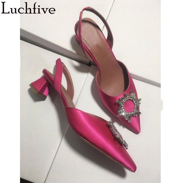 sandals 2021 satin block heel circle crystal pointy toe shoes woman slip on big size slingbacks rose red blue women, Black
sandals 2021 satin block heel circle crystal pointy toe shoes woman slip on big size slingbacks rose red blue women, Black