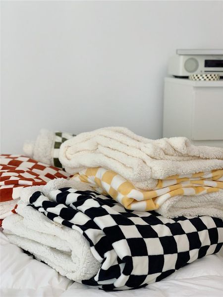 blankets checkboard throw blanket plush sofa weighted rug soft bedspread winter warm bed quilt cover decor
blankets checkboard throw blanket plush sofa weighted rug soft bedspread winter warm bed quilt cover decor