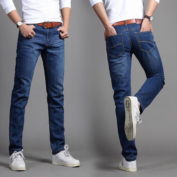 men's jeans mens slim-fit trousers straight-leg casual pants printed men fashion designer, Blue
men's jeans mens slim-fit trousers straight-leg casual pants printed men fashion designer, Blue