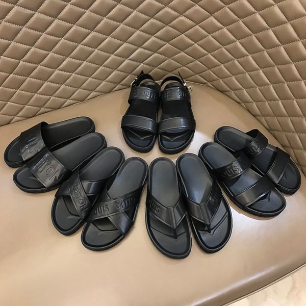 2021ss men beach slippers summer fashion trend flip flops 100% leather male slippers metal slides flat men slippers large size 38-45, Black
2021ss men beach slippers summer fashion trend flip flops 100% leather male slippers metal slides flat men slippers large size 38-45, Black