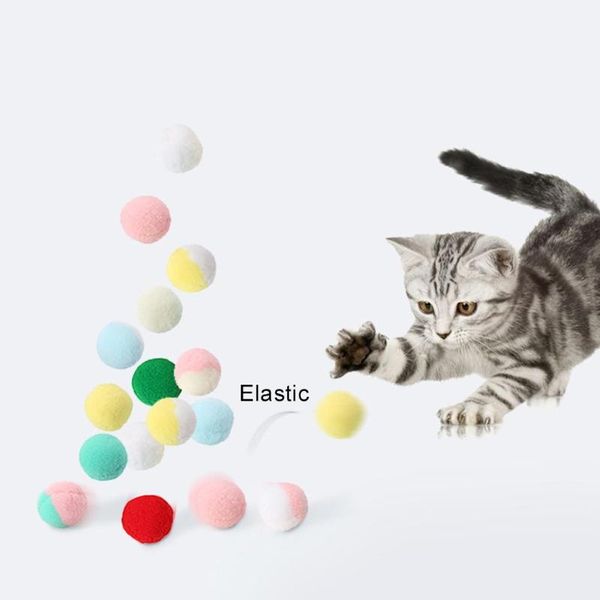 cat toys 10pcs kitten soft plush balls scratch bite resistant pet playing training interactive toy random color
cat toys 10pcs kitten soft plush balls scratch bite resistant pet playing training interactive toy random color
