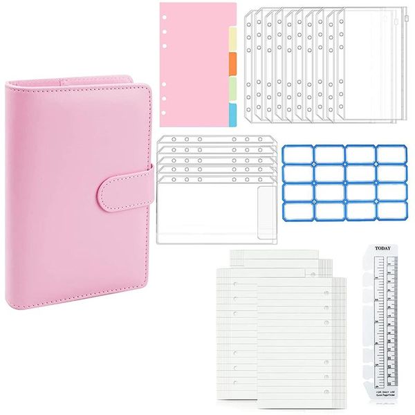 gift wrap -a6 budgeting binder planner with 15 pcs cash envelopes and 40 budget sheets, ruler wallet organizer
gift wrap -a6 budgeting binder planner with 15 pcs cash envelopes and 40 budget sheets, ruler wallet organizer