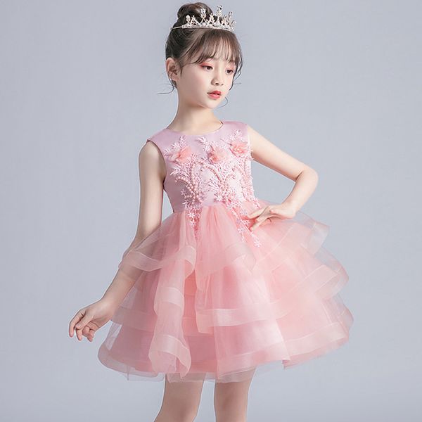 flower girl wedding party eucharist first embroidered dress girl birthday / festival party dinner party beaded dress, White;pink
flower girl wedding party eucharist first embroidered dress girl birthday / festival party dinner party beaded dress, White;pink