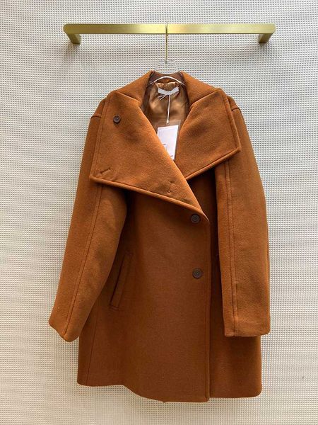 women's wool & blends brand designer elegant fashion windproof solid warm autumn winter outerwear women loose high street coat, Black
women's wool & blends brand designer elegant fashion windproof solid warm autumn winter outerwear women loose high street coat, Black