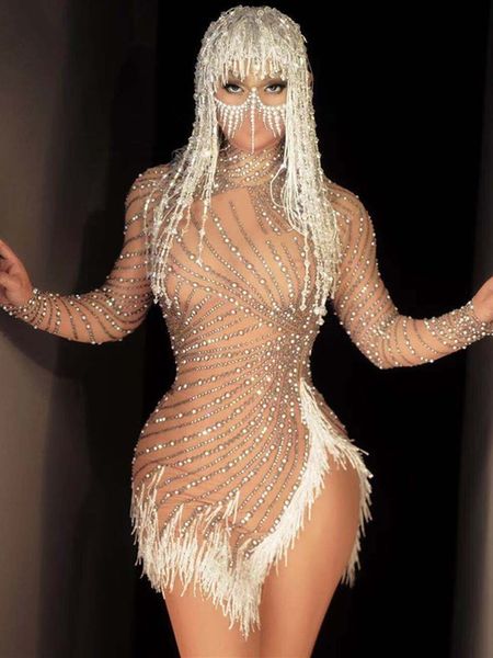silver crystal prom dresses nude mesh stretch wrap dress fringe singer dj outfit sequin wig headdress stage costume vdb3095, Black;red
silver crystal prom dresses nude mesh stretch wrap dress fringe singer dj outfit sequin wig headdress stage costume vdb3095, Black;red