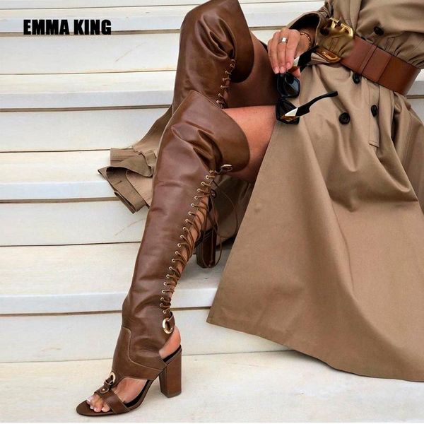 boots spring women over the knee mujer cross strap high heels brownhollow out for 2021, Black
boots spring women over the knee mujer cross strap high heels brownhollow out for 2021, Black