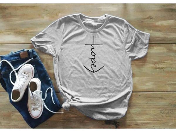 women's t-shirt 2021 fashion funny slogan graphic tees grunge tumblr goth t shirt hope hebrews christian, White
women's t-shirt 2021 fashion funny slogan graphic tees grunge tumblr goth t shirt hope hebrews christian, White