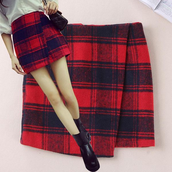skirts womens preppy style polyester plaid irregular above knee mini length autumn winter 2021, Black
skirts womens preppy style polyester plaid irregular above knee mini length autumn winter 2021, Black