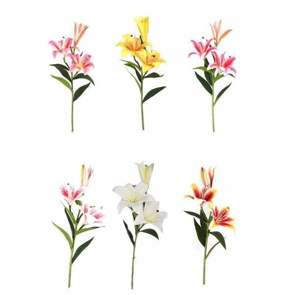 decorative flowers & wreaths cute real looking garden wedding decor artificial lily branch home decoration fake flores
decorative flowers & wreaths cute real looking garden wedding decor artificial lily branch home decoration fake flores
