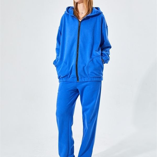 gcarol fall winter women zip up 80% cotton long hooded sets drop shoulder fleece jacket elastic waist wide leg pants tracksuit 220315, White
gcarol fall winter women zip up 80% cotton long hooded sets drop shoulder fleece jacket elastic waist wide leg pants tracksuit 220315, White
