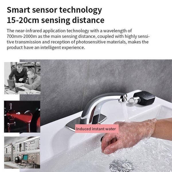 bathroom automatic infrared sensor tap sink hands touchless faucet sensor tap water saving inductive electric basin faucet
bathroom automatic infrared sensor tap sink hands touchless faucet sensor tap water saving inductive electric basin faucet
