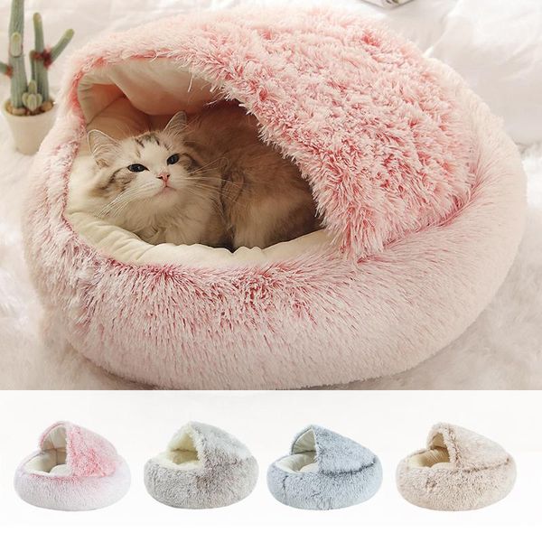 cat beds & furniture pet dog round plush bed semi-enclosed nest for deep sleep comfort in winter cats little mat basket soft kennel
cat beds & furniture pet dog round plush bed semi-enclosed nest for deep sleep comfort in winter cats little mat basket soft kennel