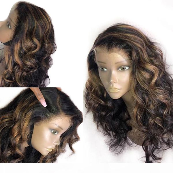 full lace wig for women body wave brown highlights blonde lace front human hair wigs 360 lace frontal wigs pre plucked natural hairline, Black
full lace wig for women body wave brown highlights blonde lace front human hair wigs 360 lace frontal wigs pre plucked natural hairline, Black