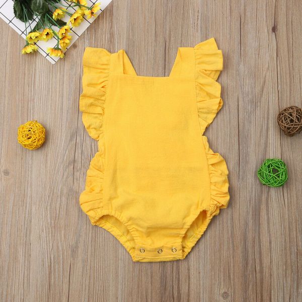 baby girl ruffled solid color sleeveless backless romper newborn jumpsuit kids outfit girls sunsuit, Blue
baby girl ruffled solid color sleeveless backless romper newborn jumpsuit kids outfit girls sunsuit, Blue