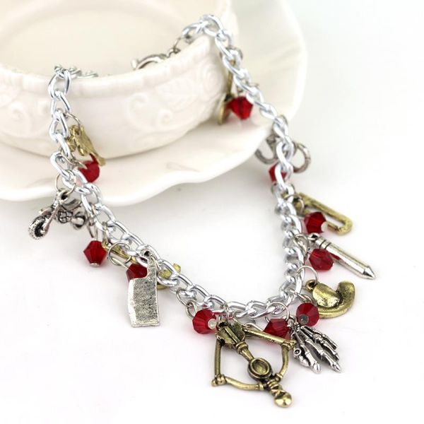 link, chain the bracelets for women steampunk jewelry beads pendants wristbands, Black
link, chain the bracelets for women steampunk jewelry beads pendants wristbands, Black