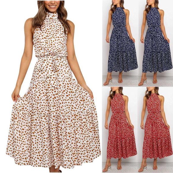 casual dresses 2021 fashion summer tank dress halter sleeveless print evening sling long party vestidos de mujer, Black;gray
casual dresses 2021 fashion summer tank dress halter sleeveless print evening sling long party vestidos de mujer, Black;gray