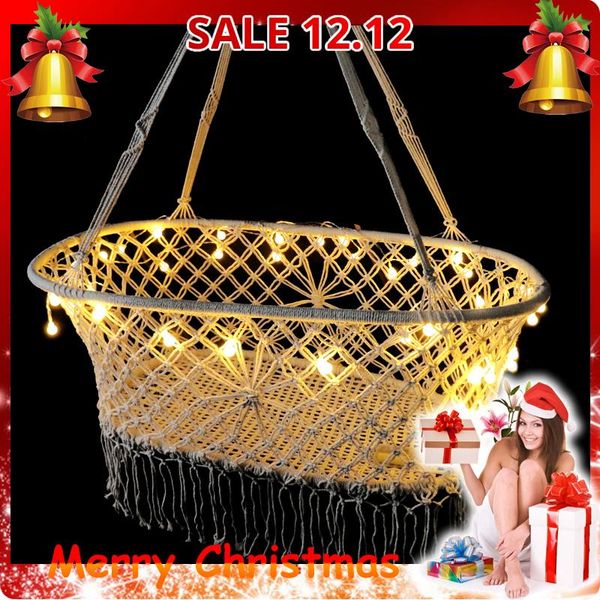 nordic wind baby hammock cotton rope hammock chair swing children rocking sleep bed outdoor hanging swing seat
nordic wind baby hammock cotton rope hammock chair swing children rocking sleep bed outdoor hanging swing seat