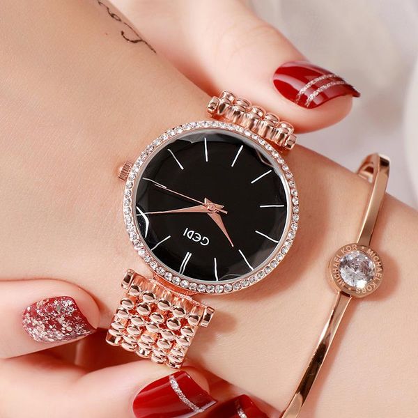 wristwatches fashion ladies alloy trend leisure temperament watch waterproof tuhao gold women's luxo feminino wrist, Slivery;brown
wristwatches fashion ladies alloy trend leisure temperament watch waterproof tuhao gold women's luxo feminino wrist, Slivery;brown