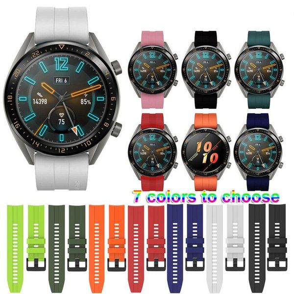 watch bands 22mm wrist strap for huawei gt silicone honor magic replacement bracelet band smart accessory, Black;brown
watch bands 22mm wrist strap for huawei gt silicone honor magic replacement bracelet band smart accessory, Black;brown
