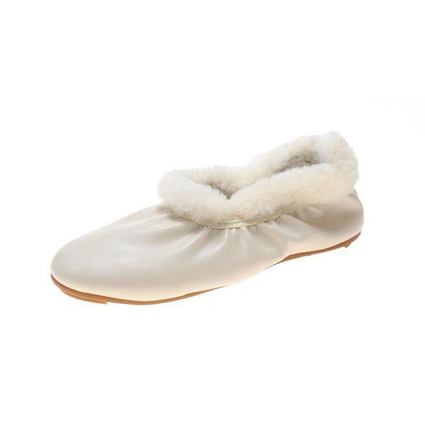slippers high-quality plush women's shoes winter 2021 fashion flat non-slip warm waterproof solid color single, Black
slippers high-quality plush women's shoes winter 2021 fashion flat non-slip warm waterproof solid color single, Black