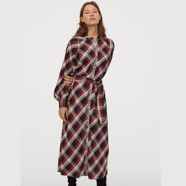 casual dresses 2021 arrival spring fall autumn women shirt dress sleeve vintage retro plaid print fashion ladies long, Black;gray
casual dresses 2021 arrival spring fall autumn women shirt dress sleeve vintage retro plaid print fashion ladies long, Black;gray