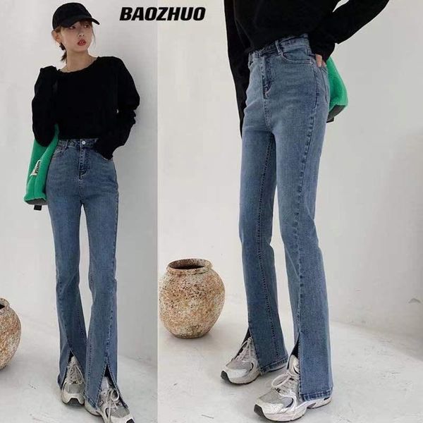 women's jeans 2021 pants straight leg women high waist slim loose autumn winter casual split washed mom fashion trousers, Blue
women's jeans 2021 pants straight leg women high waist slim loose autumn winter casual split washed mom fashion trousers, Blue
