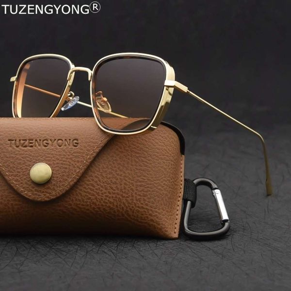 tuzengyong 2020 new steampunk sunglasses fashion men women brand designer vintage square metal frame sun glasses uv400 eyewear, White;black
tuzengyong 2020 new steampunk sunglasses fashion men women brand designer vintage square metal frame sun glasses uv400 eyewear, White;black