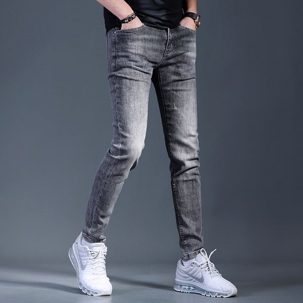 2021 2021-style korean gray male casual jeans fine fit pencil pants streetwear denim r9qd, White;black
2021 2021-style korean gray male casual jeans fine fit pencil pants streetwear denim r9qd, White;black