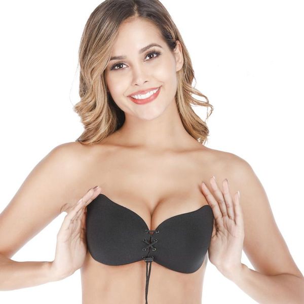 bras strapless invisible bra seamless push up silicone for women lingerie drawstring, Red;black
bras strapless invisible bra seamless push up silicone for women lingerie drawstring, Red;black