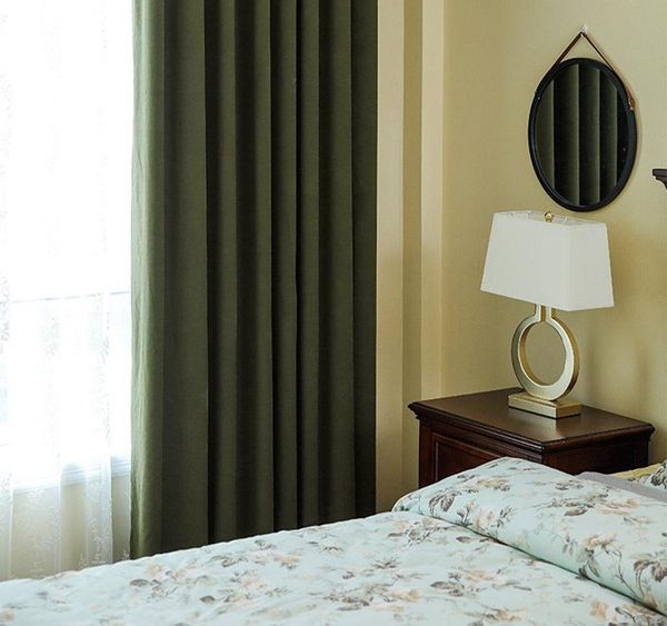 curtain & drapes thick suede full blackout heat insulation curtains, living room bedroom model villa solid color fabric
curtain & drapes thick suede full blackout heat insulation curtains, living room bedroom model villa solid color fabric