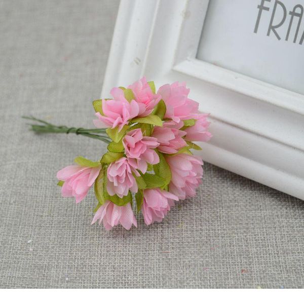 12pcs/lot artificial flower cherry simulation silk flower diy wreath material bride wrist flower wedding de jllmyz
12pcs/lot artificial flower cherry simulation silk flower diy wreath material bride wrist flower wedding de jllmyz