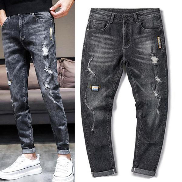 men's jeans fashion classic retro loose autumn and winter tide brand harem pants feet, Blue
men's jeans fashion classic retro loose autumn and winter tide brand harem pants feet, Blue