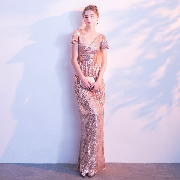 new elegant 2021 short sleeve sequins beading floor length long v-neck high waist women party vestidos 06l3, Black;gray
new elegant 2021 short sleeve sequins beading floor length long v-neck high waist women party vestidos 06l3, Black;gray