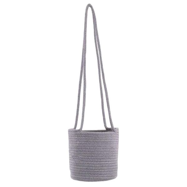 storage baskets 1pc hanging planter with woven fresh flower holder basket for home plant
storage baskets 1pc hanging planter with woven fresh flower holder basket for home plant