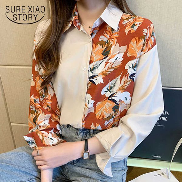 autumn fashion long sleeve chiffon shirt women casual floral cardigan women blouse vintage printing ladies blusa 10850 210528, White
autumn fashion long sleeve chiffon shirt women casual floral cardigan women blouse vintage printing ladies blusa 10850 210528, White