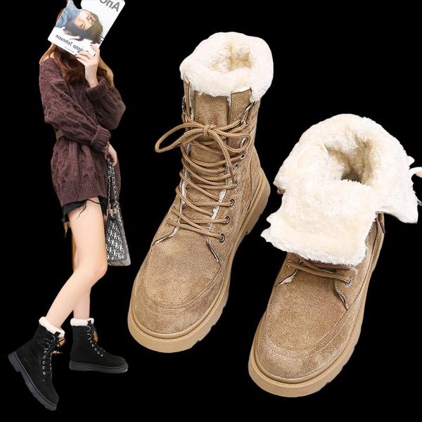 boots snow shoes ankle winter for women solid color simplicity cotton warm plush outdoor women's, Black
boots snow shoes ankle winter for women solid color simplicity cotton warm plush outdoor women's, Black