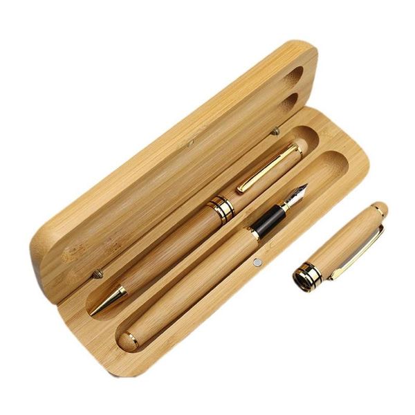 fountain pens nature bamboo ink pen with storage box calligraphy writing stationery office school business supplies gift 0.5mm
fountain pens nature bamboo ink pen with storage box calligraphy writing stationery office school business supplies gift 0.5mm