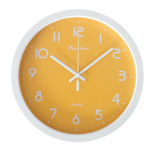 12inch silent non-ticking wall clock battery operated, round living room school clock
12inch silent non-ticking wall clock battery operated, round living room school clock