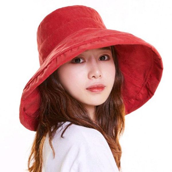 wide brim hats summer for women solid color fisherman cap sun uv protection breathable sunhat sunshade japanese foldable, Blue;gray
wide brim hats summer for women solid color fisherman cap sun uv protection breathable sunhat sunshade japanese foldable, Blue;gray