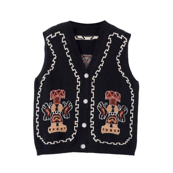 women's vests cardigan sweater vest loose 2022 autumn and winter warm knitted for women print sleeveless sweaters x44, Black;white
women's vests cardigan sweater vest loose 2022 autumn and winter warm knitted for women print sleeveless sweaters x44, Black;white