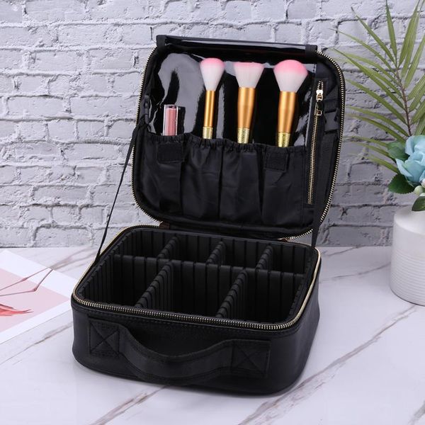 leather clapboard make up box environmental protection and durability handbag travel toiletry cosmetic storage suitcase
leather clapboard make up box environmental protection and durability handbag travel toiletry cosmetic storage suitcase