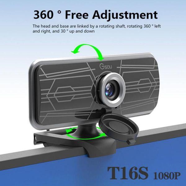 webcams usb webcam1080p video record hd webcam t16s 360° rotatable web camera with mic for computer /laplive broadcast fast ship
webcams usb webcam1080p video record hd webcam t16s 360° rotatable web camera with mic for computer /laplive broadcast fast ship