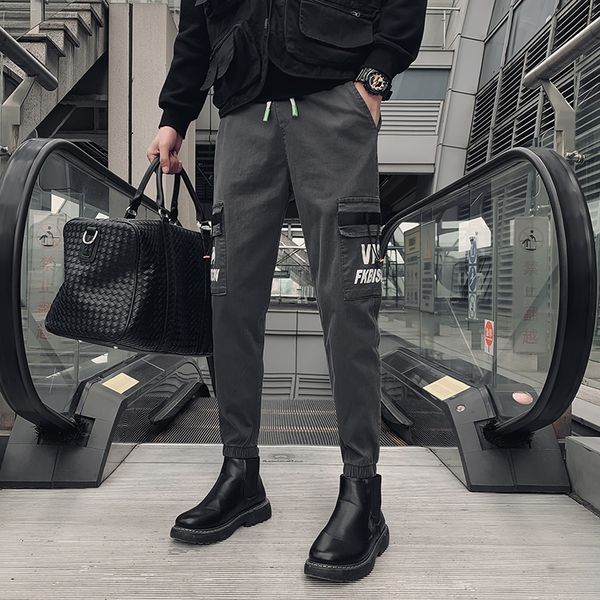 new korean spring men hare simple ankle-length all set fine hip hop adjustment streetwear hallways casual black/gray pants 6rrb
new korean spring men hare simple ankle-length all set fine hip hop adjustment streetwear hallways casual black/gray pants 6rrb