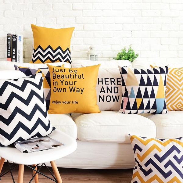 cushion/decorative pillow nordic decorative pillows covers yellow geometric cushions home decor throw cases
cushion/decorative pillow nordic decorative pillows covers yellow geometric cushions home decor throw cases