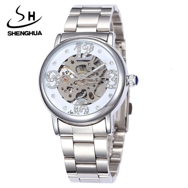 watch shenhua digital hollow mechanical men's student leisure steel band, Slivery;brown
watch shenhua digital hollow mechanical men's student leisure steel band, Slivery;brown