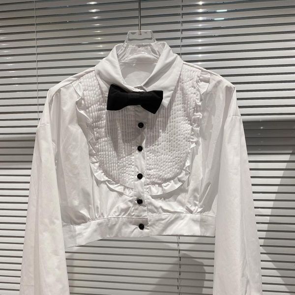 2021 spring new arrival white long sleeve single breasted turn-down bow collar girl fashion shirt jqtr
2021 spring new arrival white long sleeve single breasted turn-down bow collar girl fashion shirt jqtr