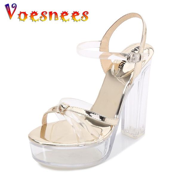 sandals voesnees women shoes one word hoof heels platform crystal high 13cm female transparent pole dance, Black
sandals voesnees women shoes one word hoof heels platform crystal high 13cm female transparent pole dance, Black